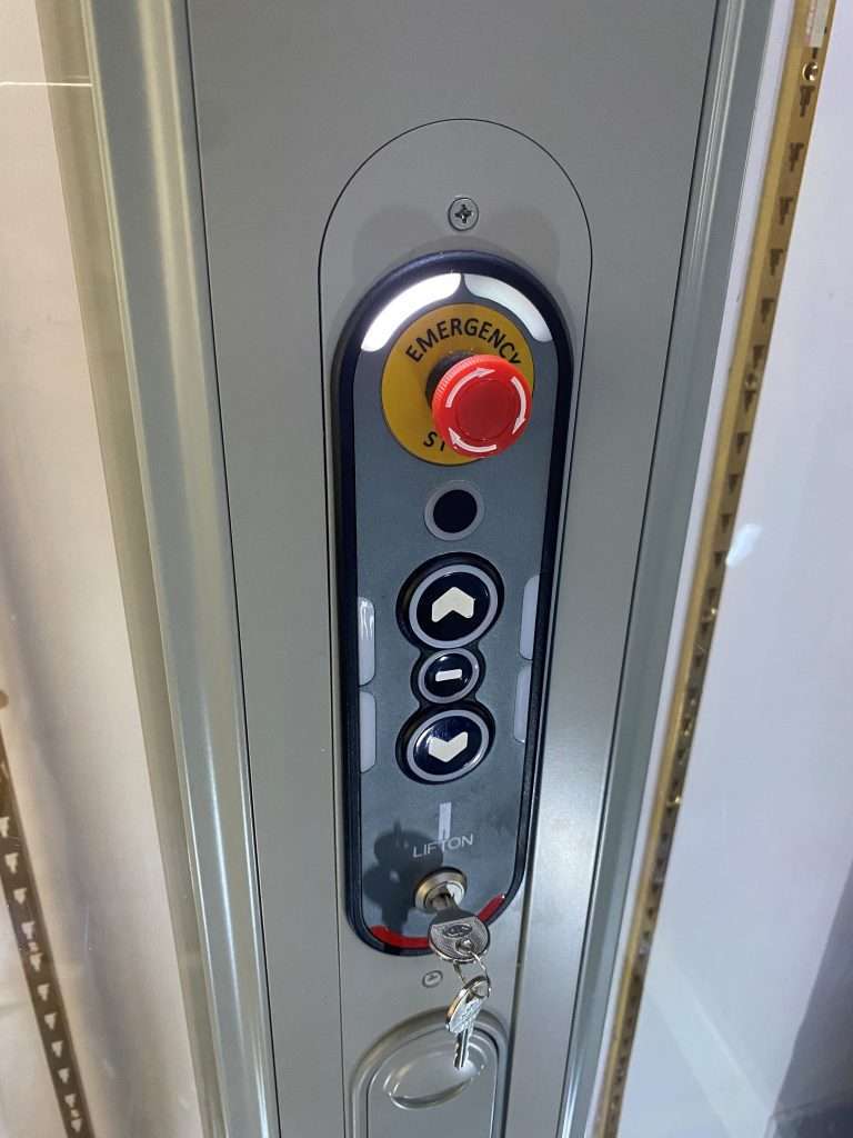 Stiltz Control Panel and error lights