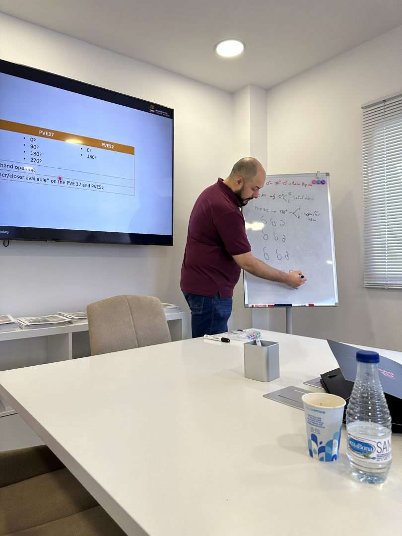 Training room at PVE