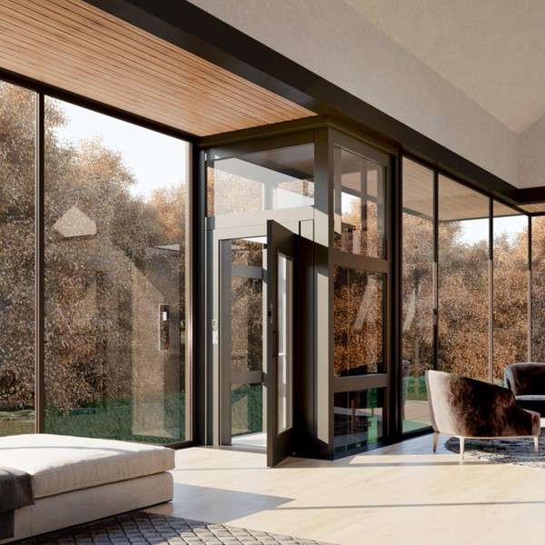 Altura Platinum Home Lift in a living room