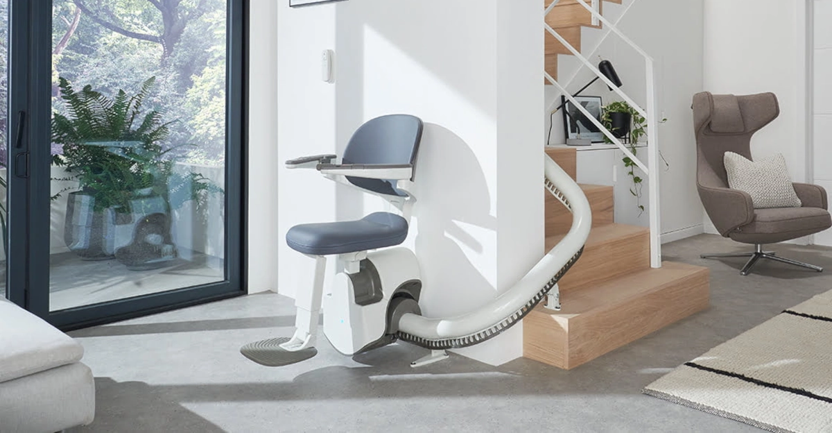 Curved Stairlift