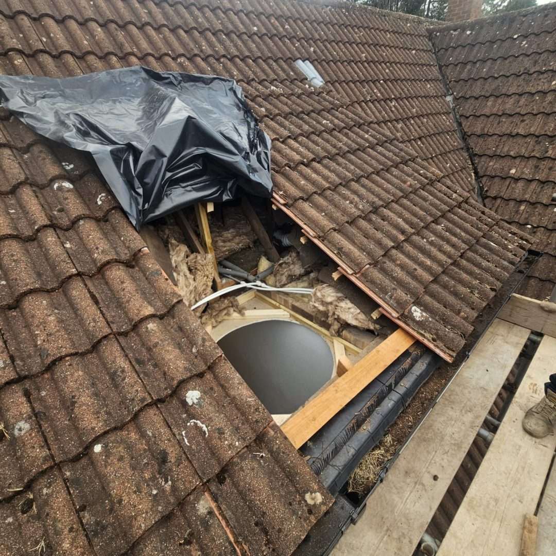 PVE Vacuum Elevator Access Hole Roof