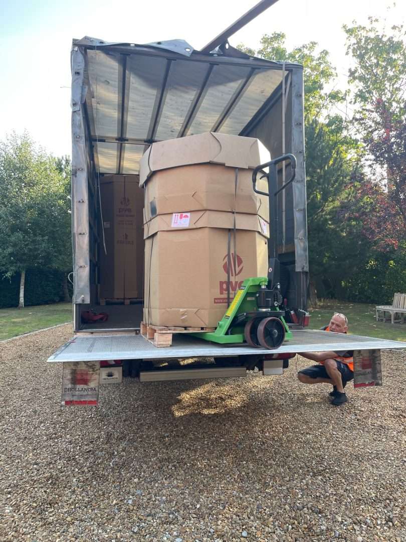 Vacuum Elevator Delivery