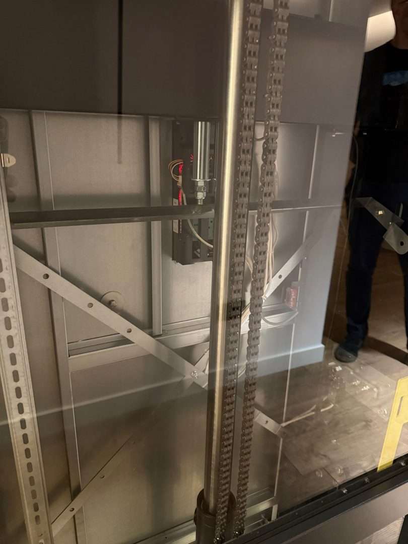 Glass Panels Home Lift
