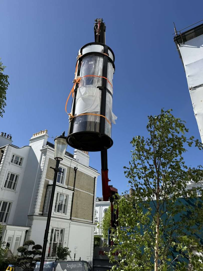 PVE Delivery by Crane